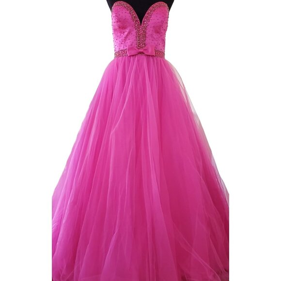 Luxury Designer Couture Evening Wedding Cocktail Runway Party Prom Gown Dress NW - Picture 4 of 16